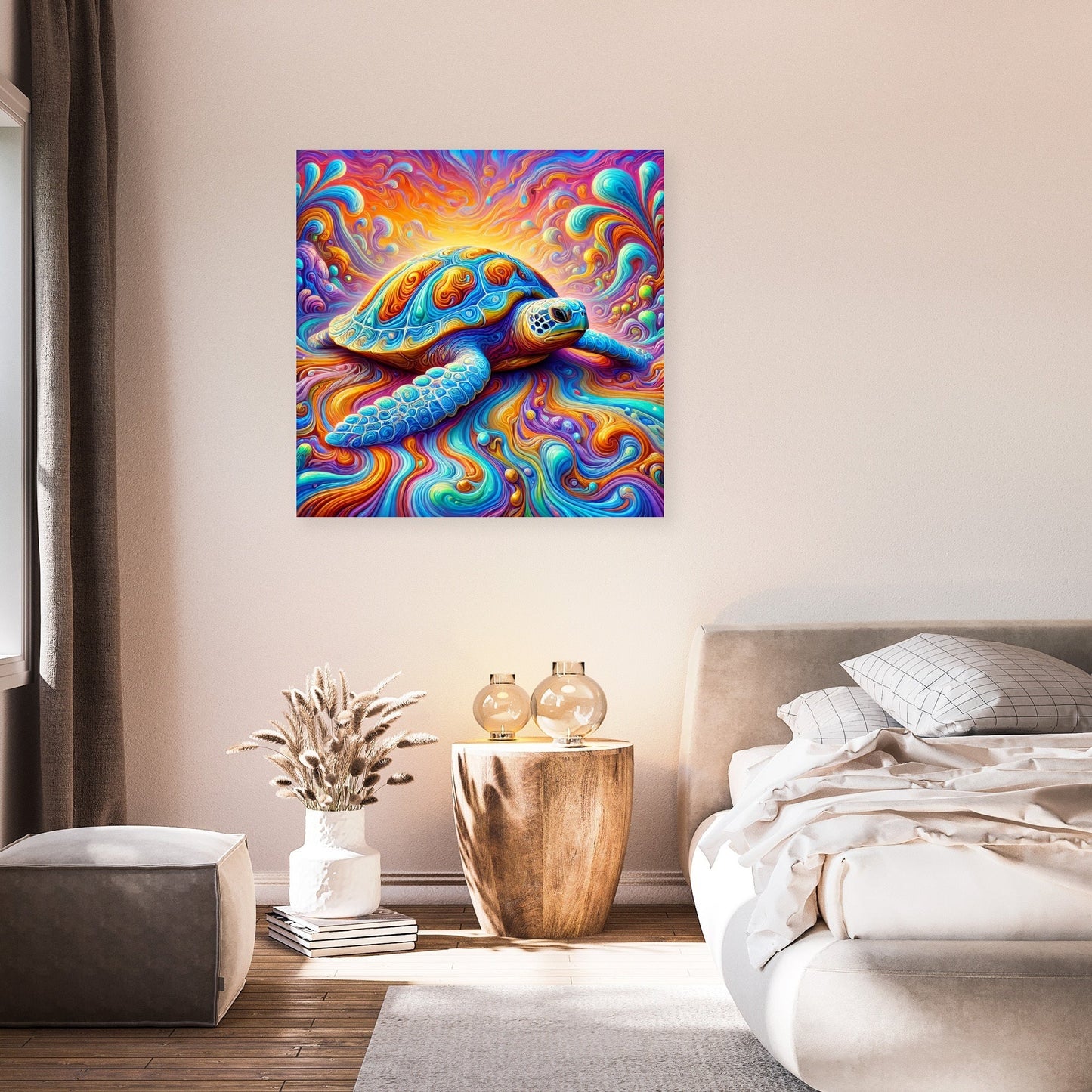 Dreamscape Turtle Canvas
