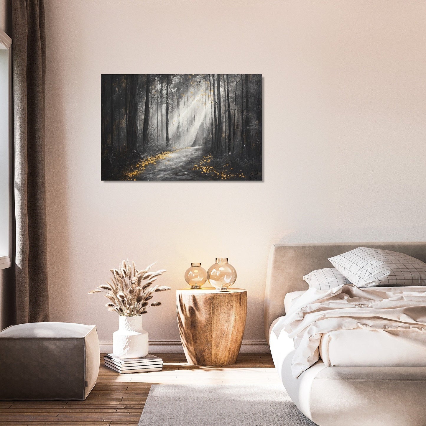Golden Whisper Canvas