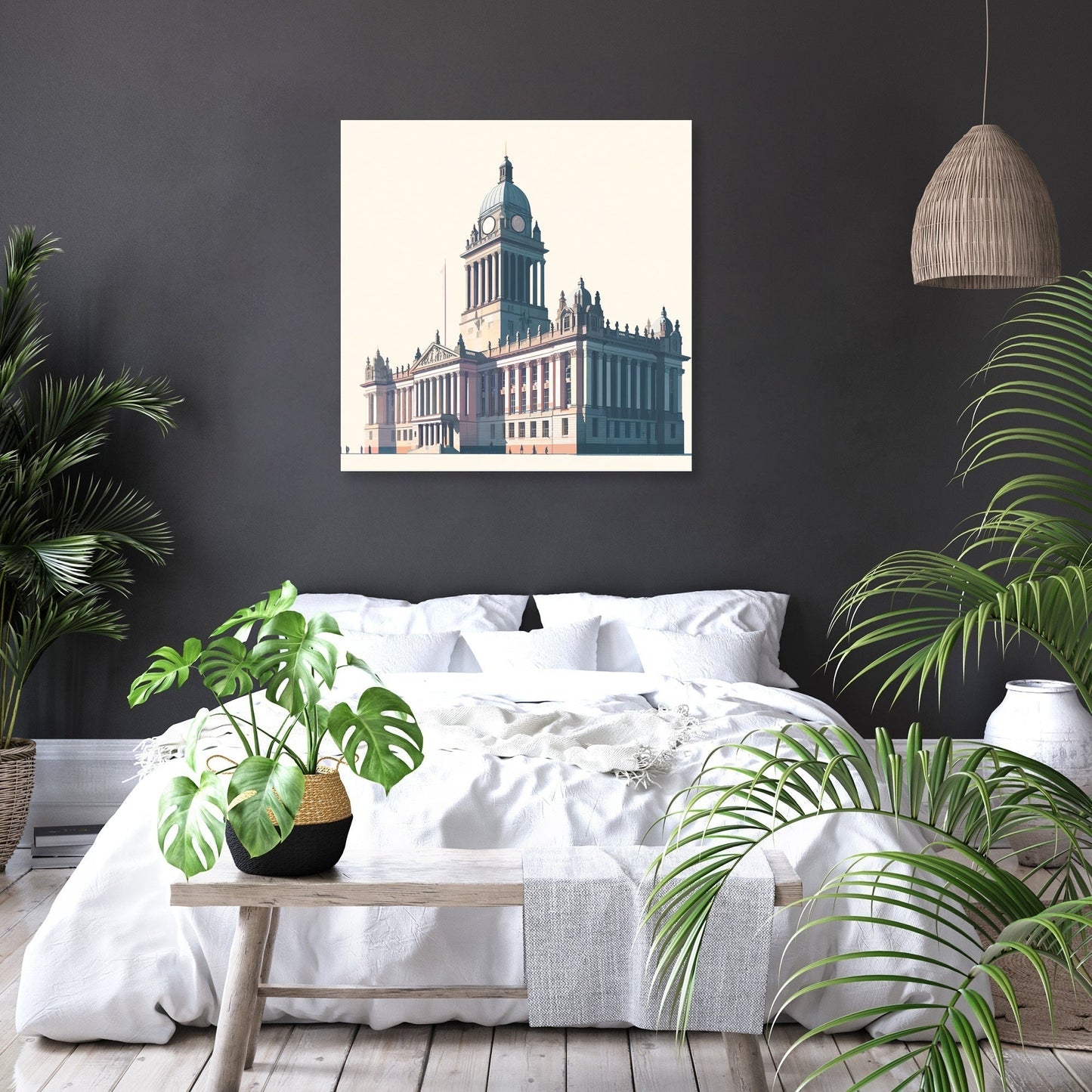Leeds Town Hall Elegance Canvas