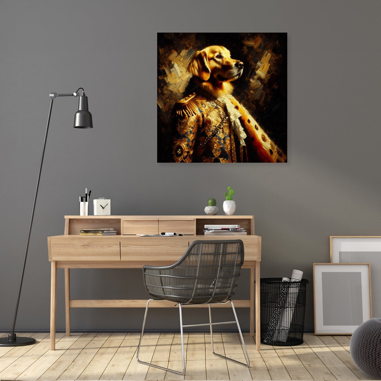 Majestic Monarch Retriever Canvas