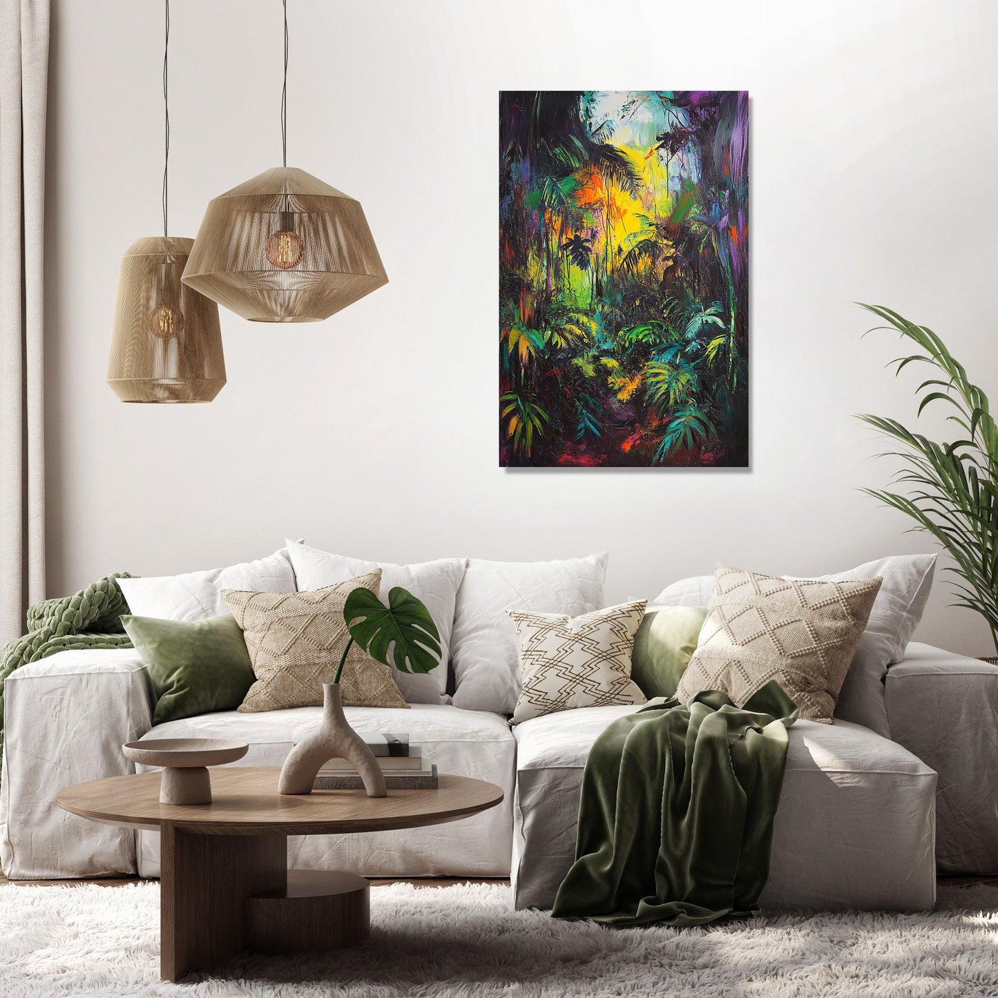 Amazon Rainforest Symphony Canvas