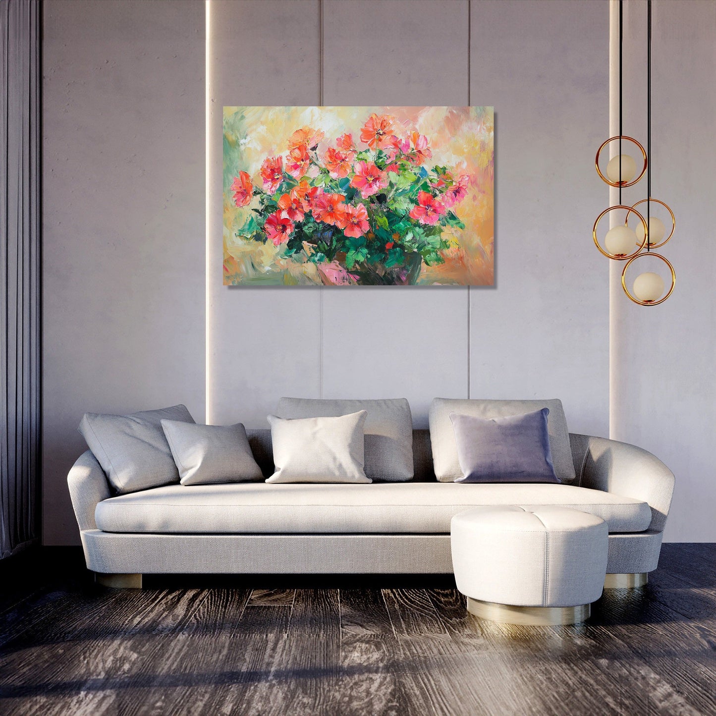 Geranium Reverie Canvas