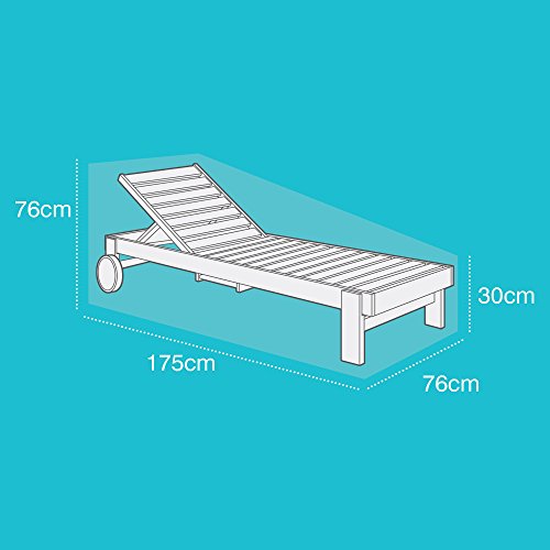 Sunbed Cover, Reversible Green/Black, [36050]