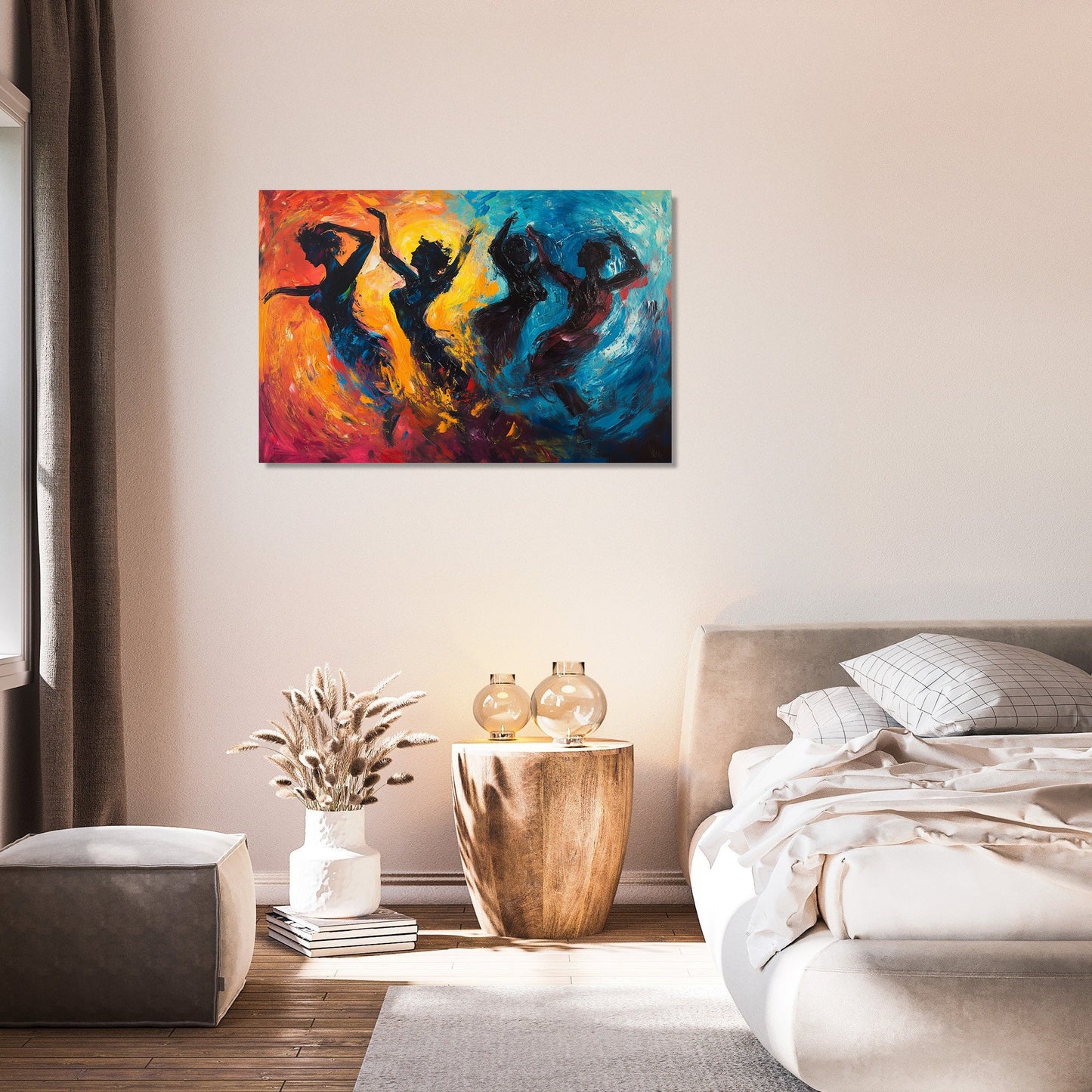 Dynamic Dancers Canvas
