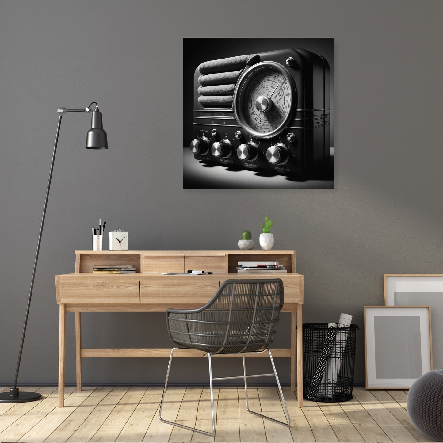 Vintage Broadcast Canvas