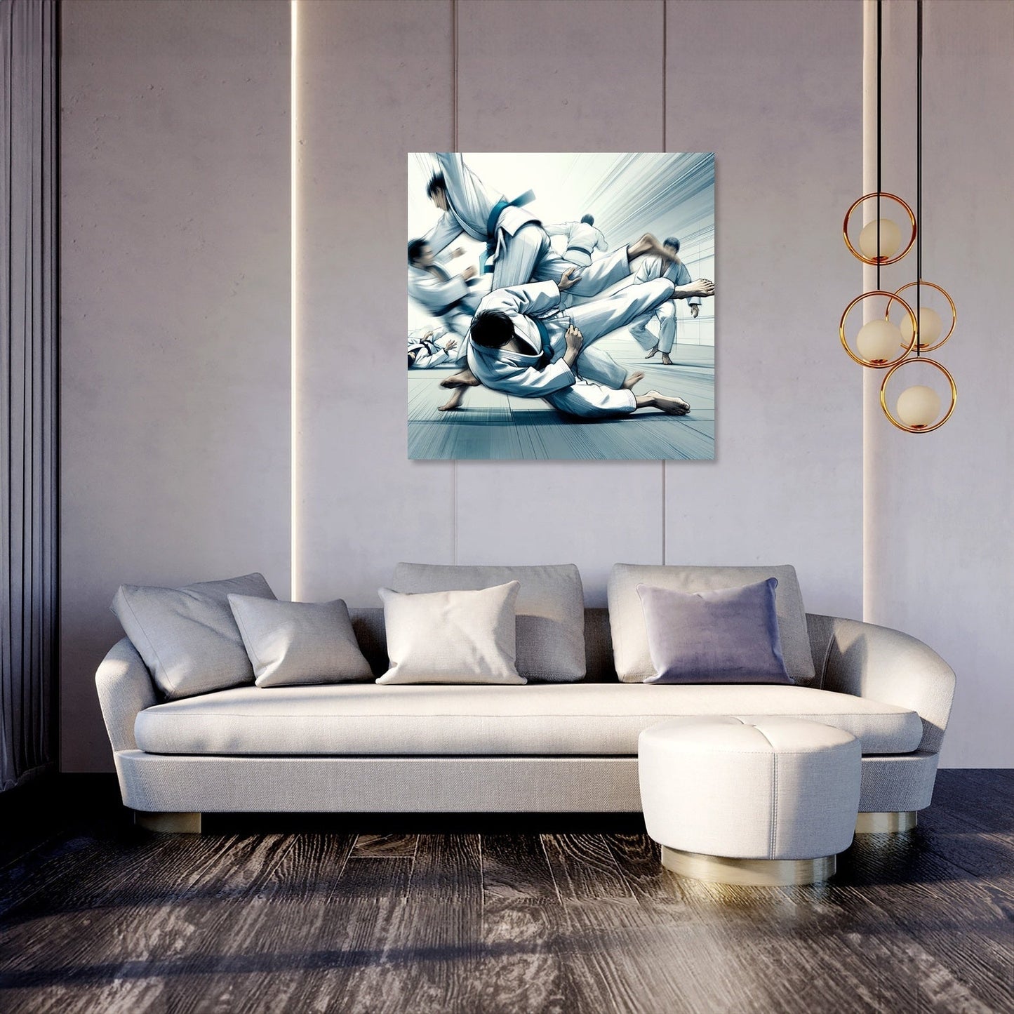 Judo Motion Canvas