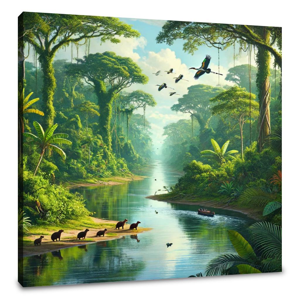 Amazon River Canvas