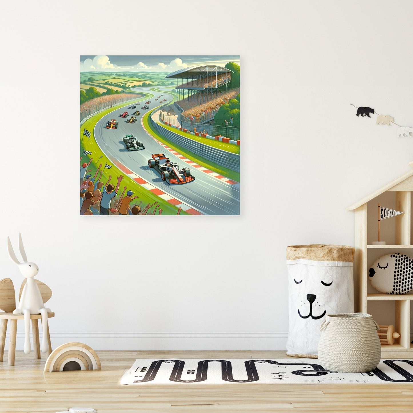Speedway Adventure Canvas