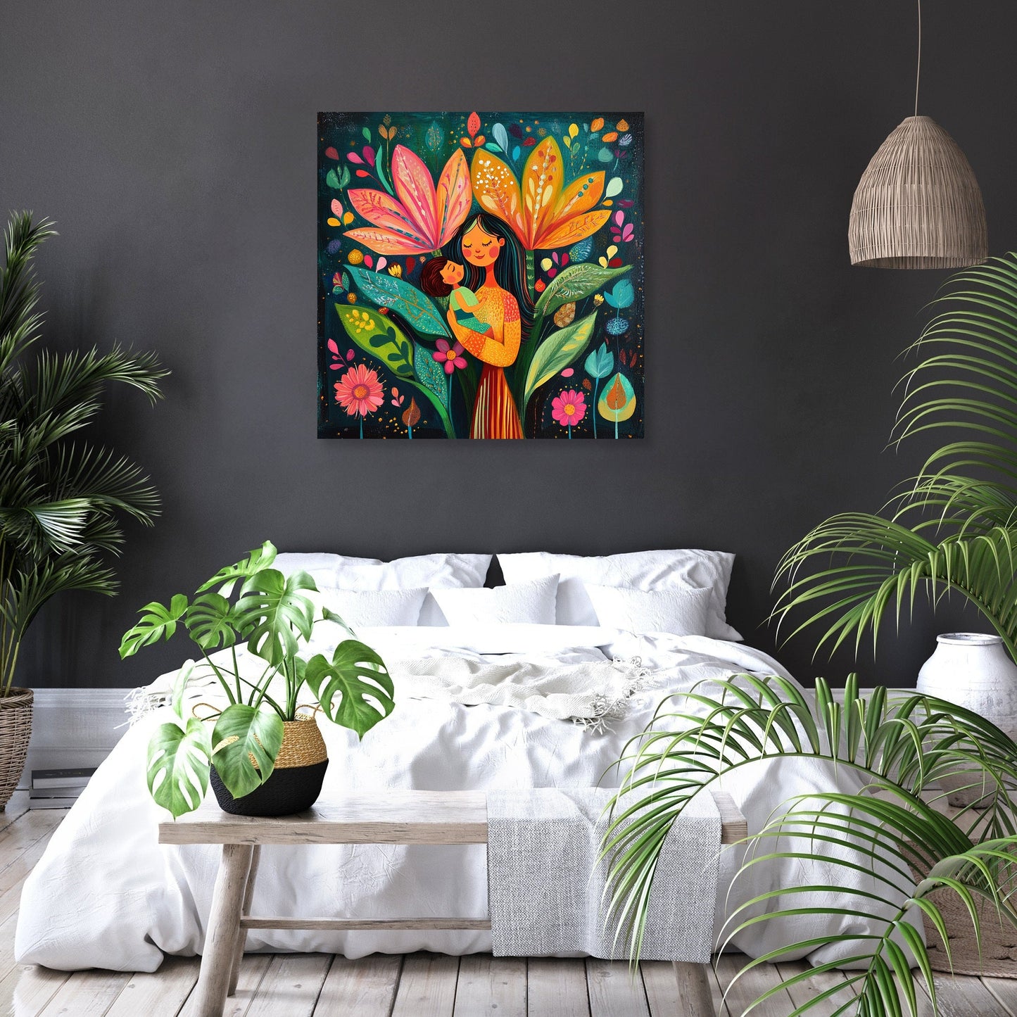 Mother Blossom Canvas