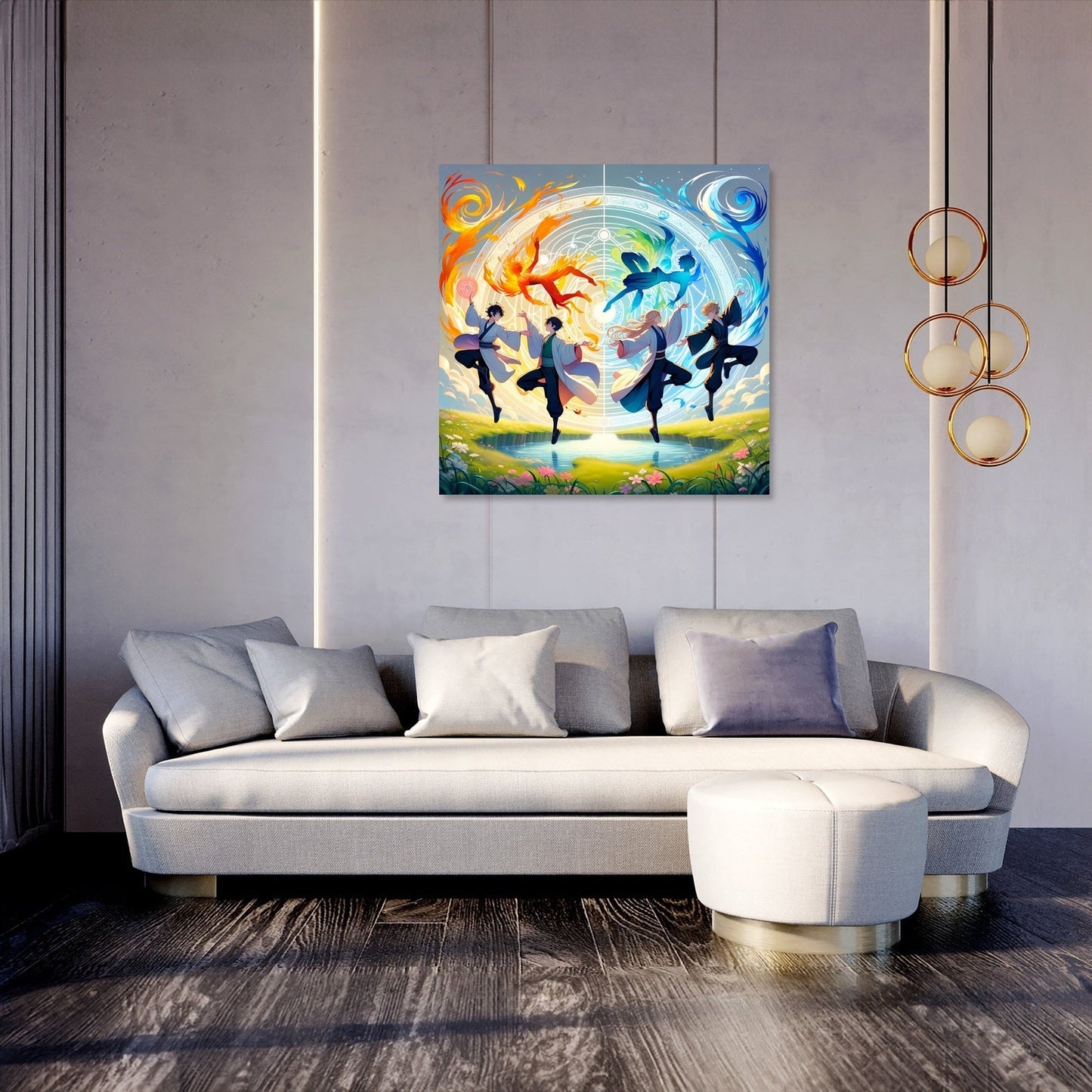 Harmony of Elements Canvas