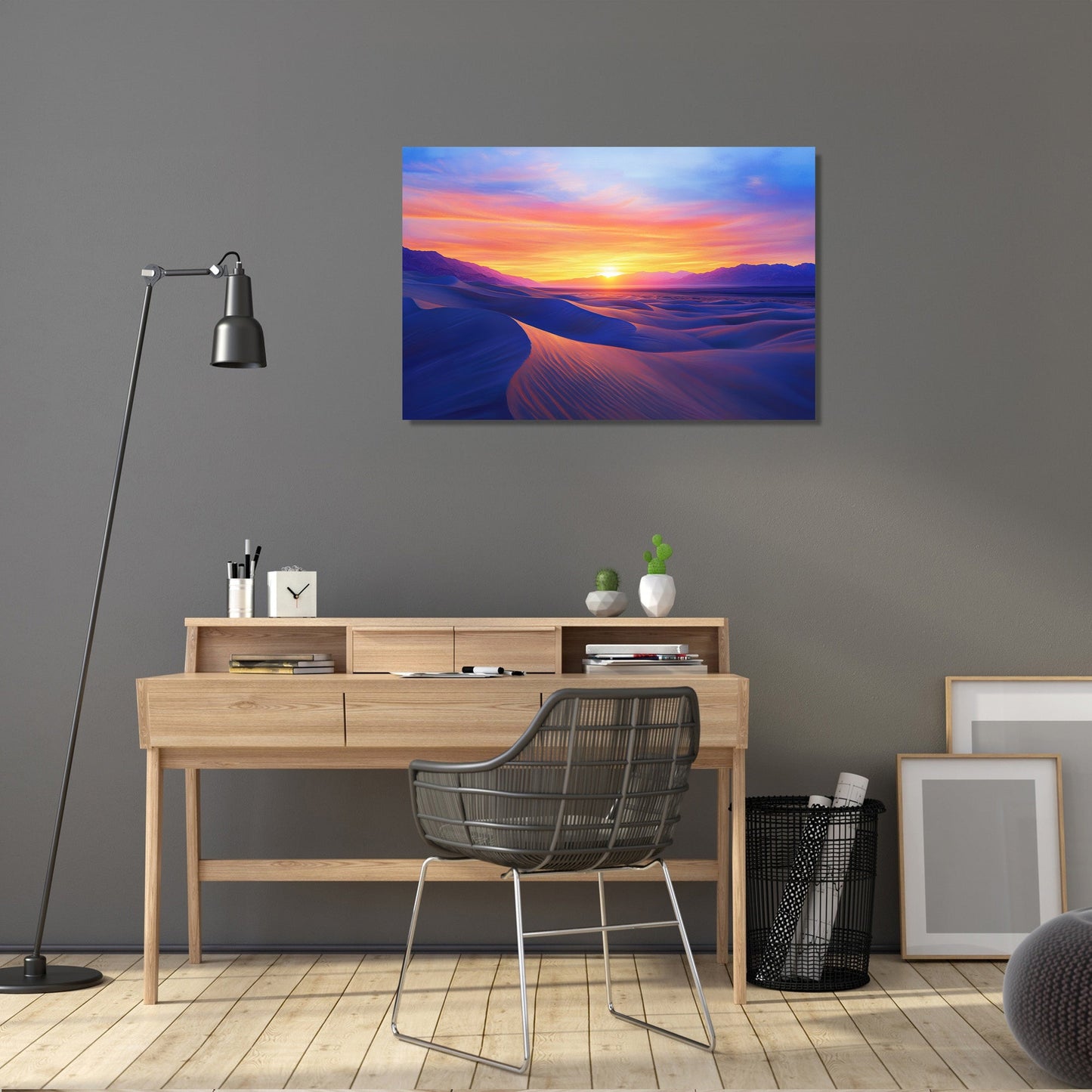 Sunset Illusion Canvas