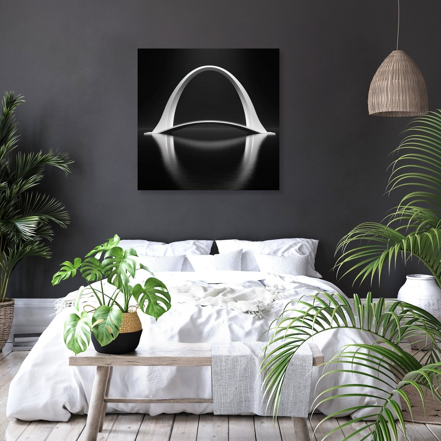 Serene Arch Canvas