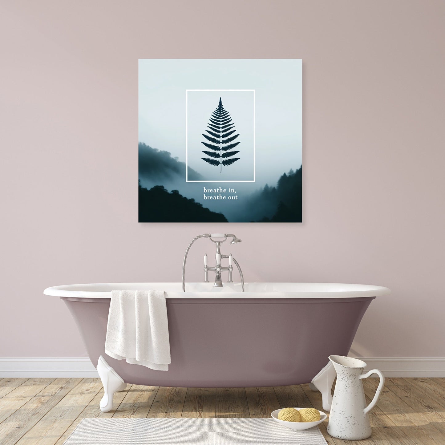 Fern Serenity Canvas