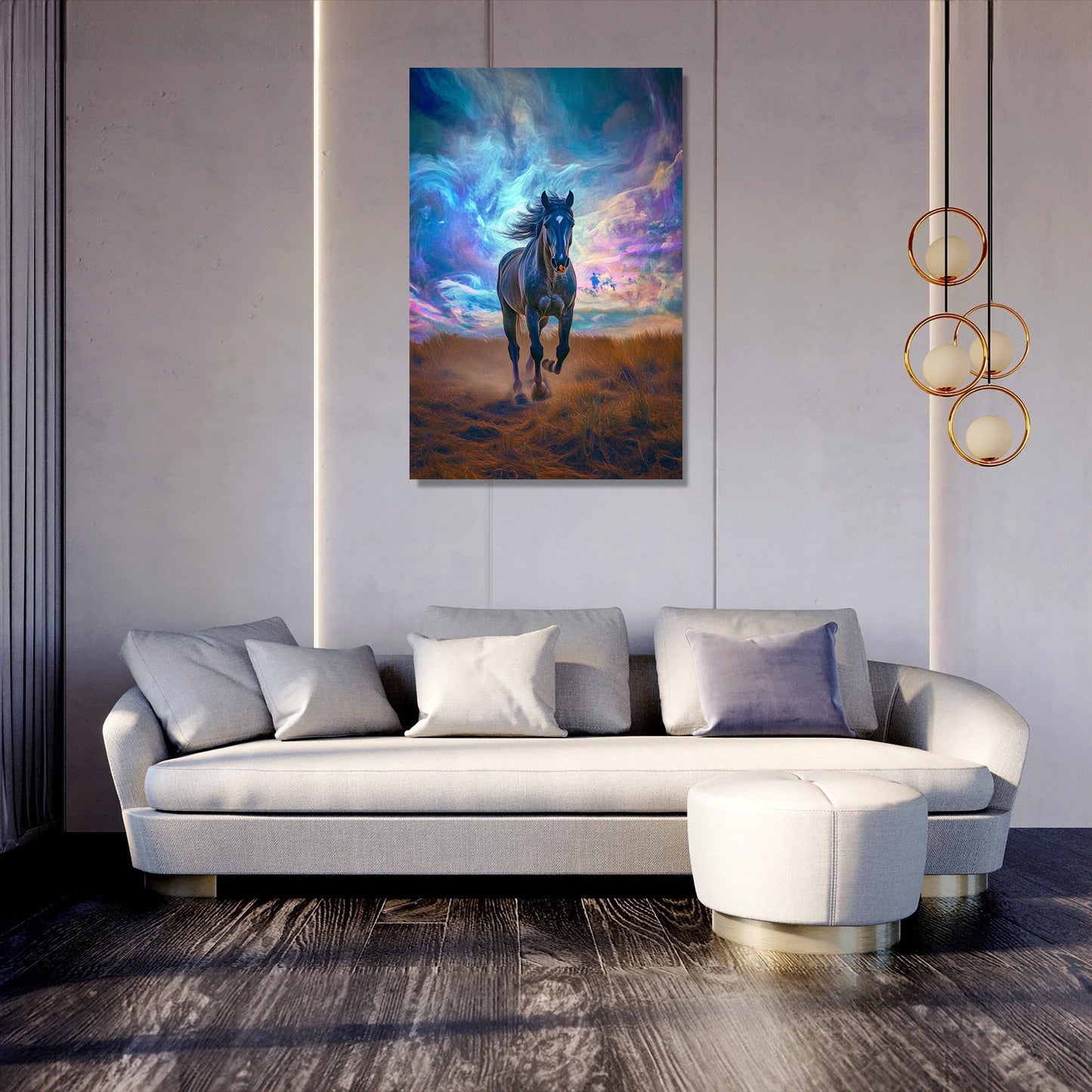 Galloping Horse Dreams Canvas