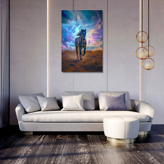 Galloping Horse Dreams Canvas