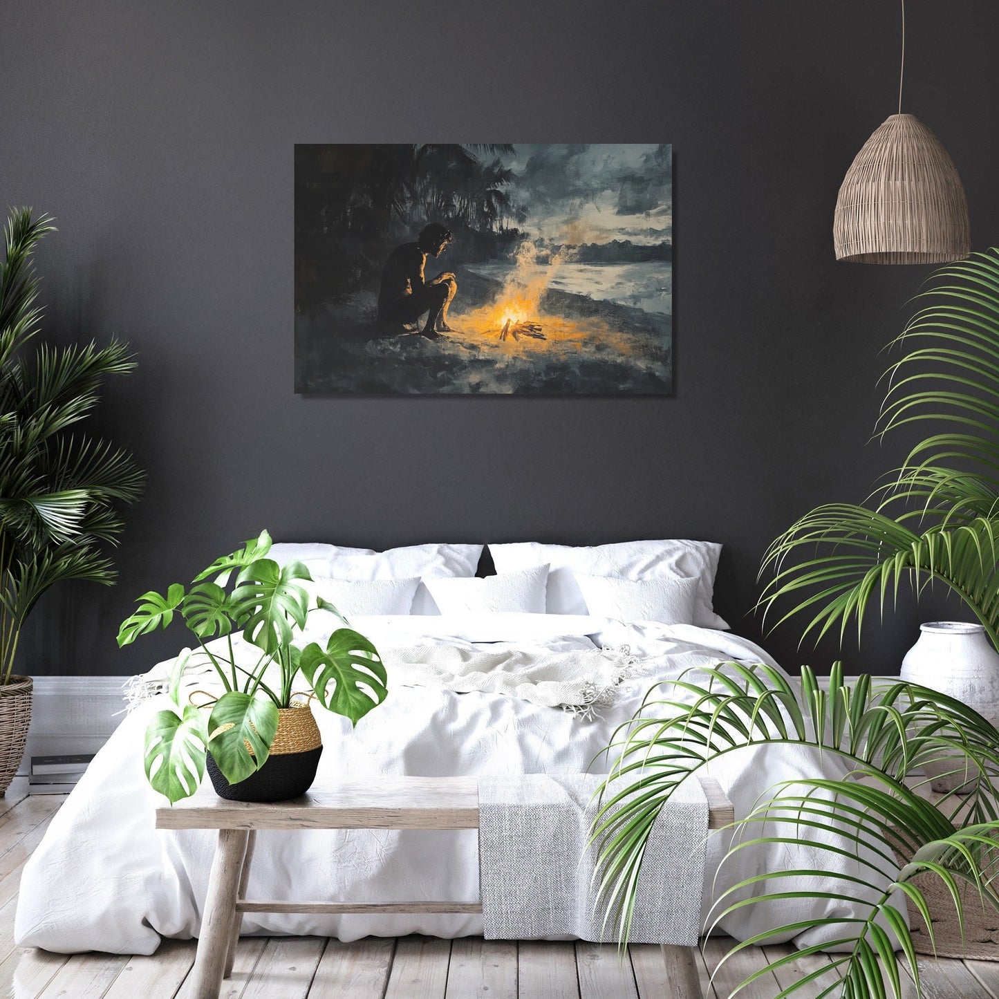 Island Solitude Canvas