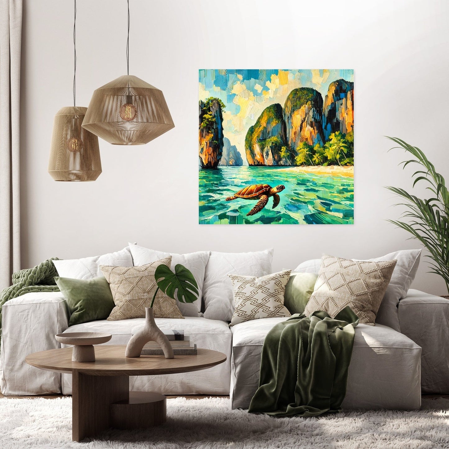 Tropical Serenity Canvas