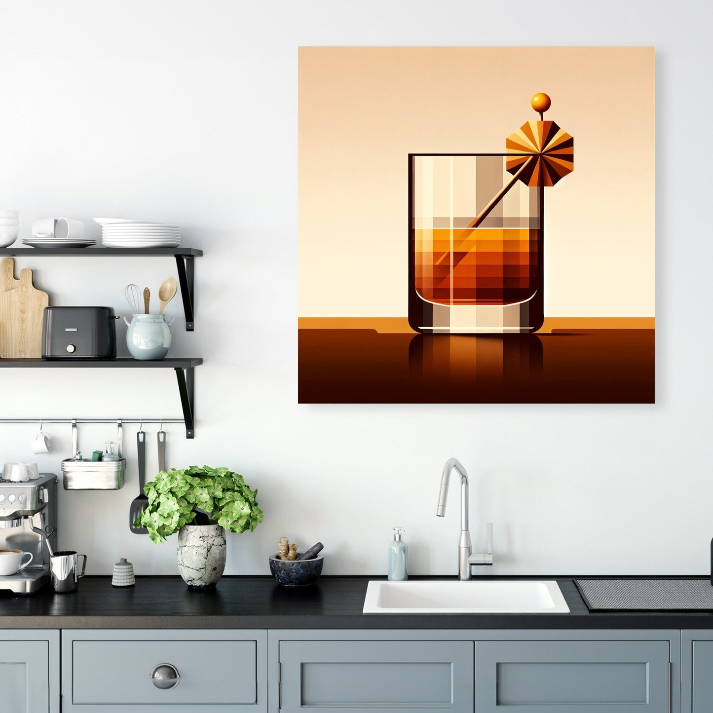 Minimalist Penicillin Canvas