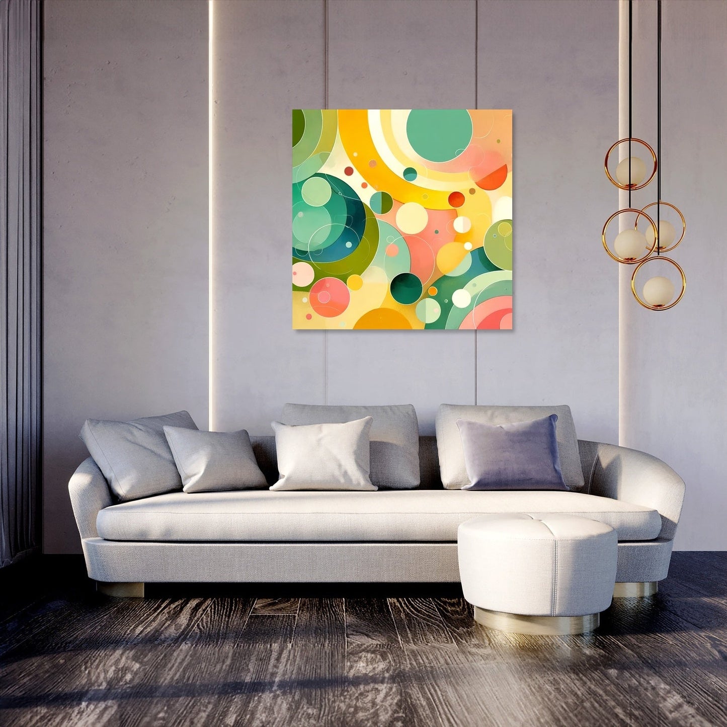 Friendliness Bloomed Canvas