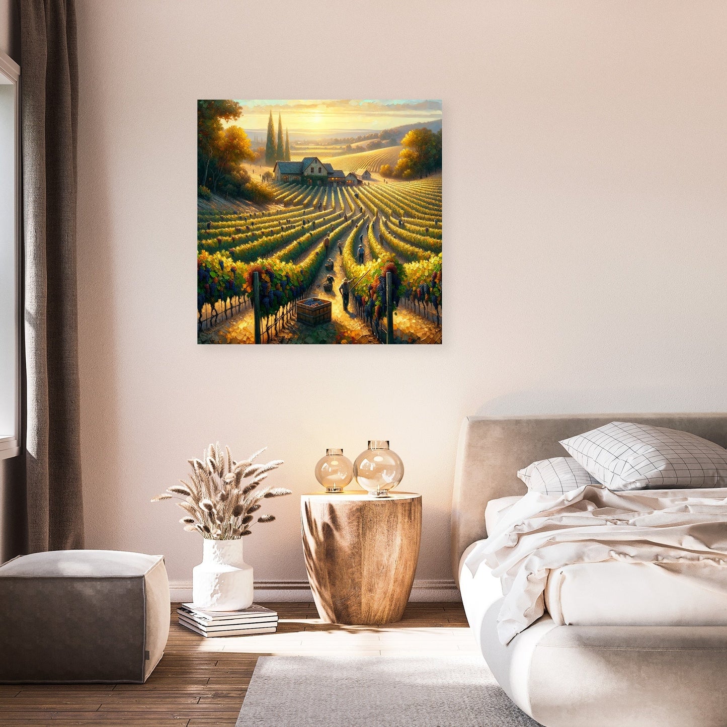 Harvest Vineyard Canvas