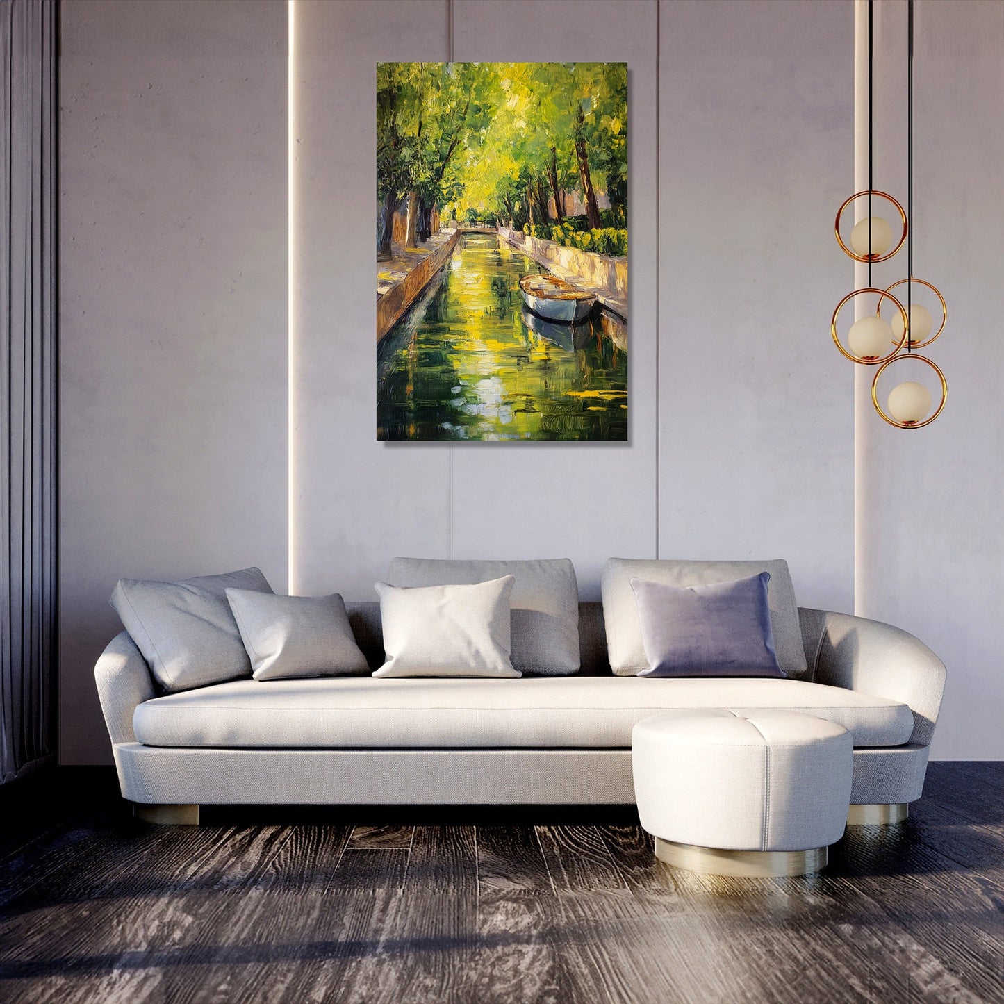 Canal du Midi Canvas
