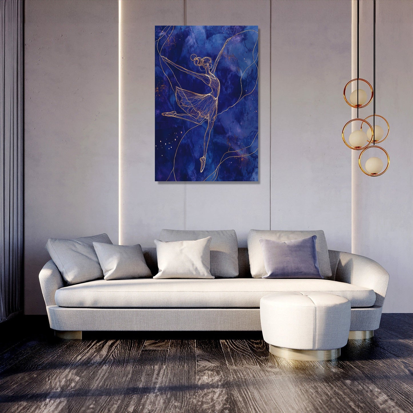 Ballet Starry Night Canvas
