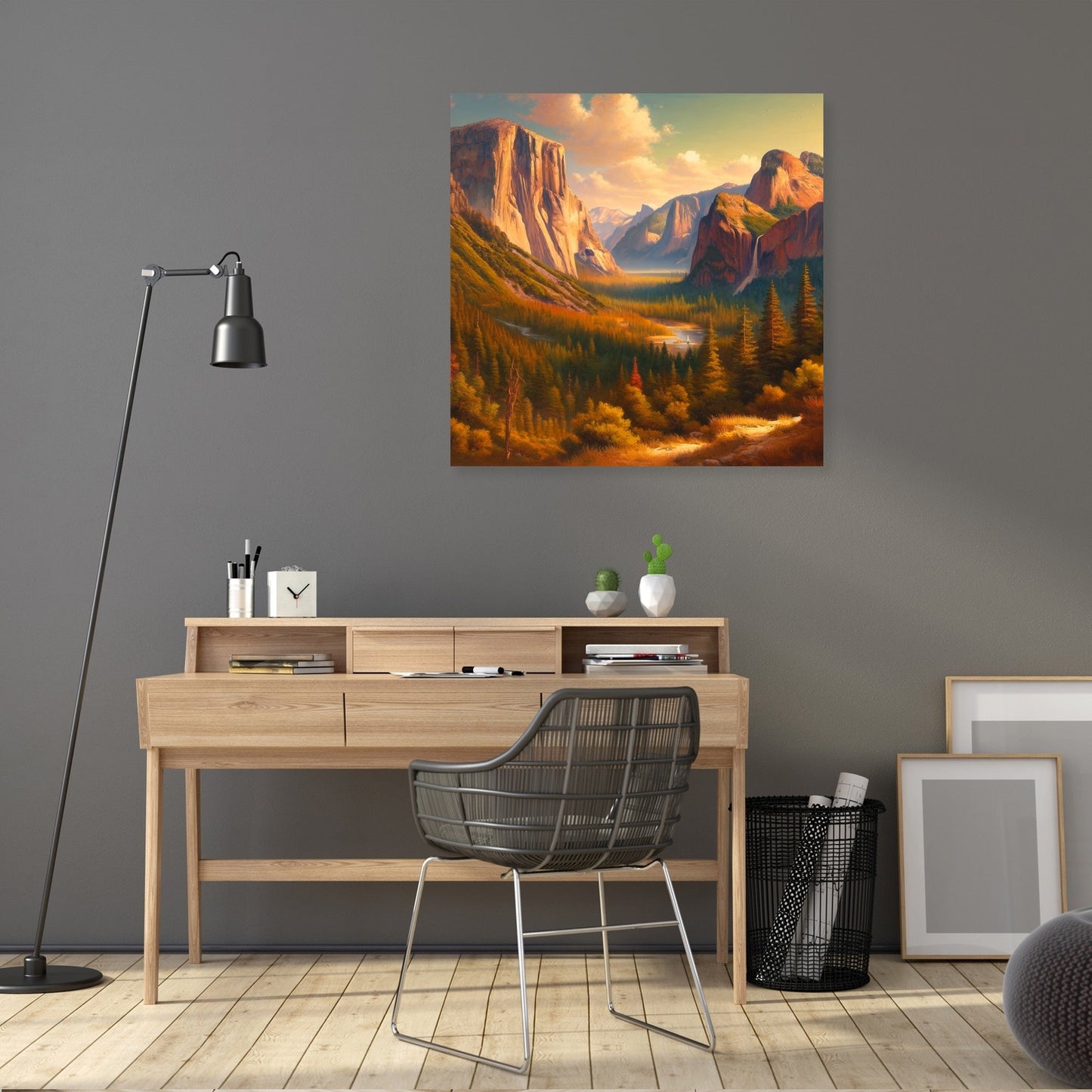 Yosemite Valley Grandeur Canvas
