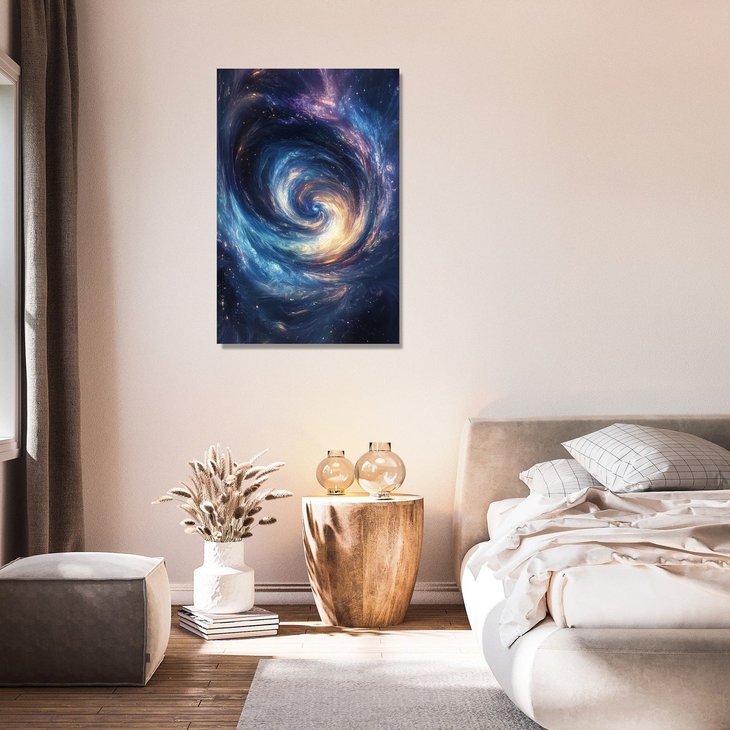 Cosmic Wormhole Canvas