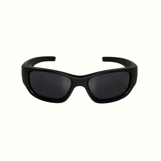 Jet Black Kids Sunglasses | Polarised Lens | Classic Fit | 6-12 Years