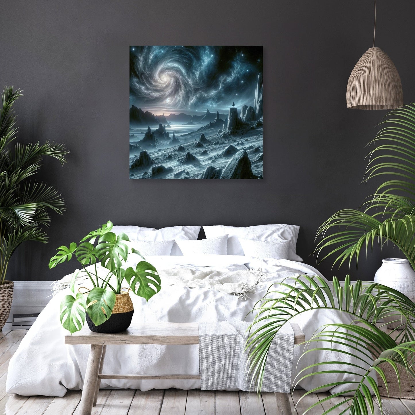 Lunar Solitude Canvas