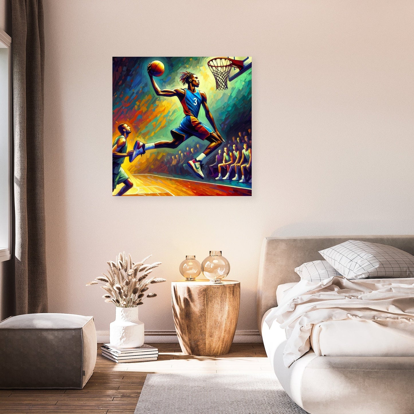 Sky-High Dunk Canvas