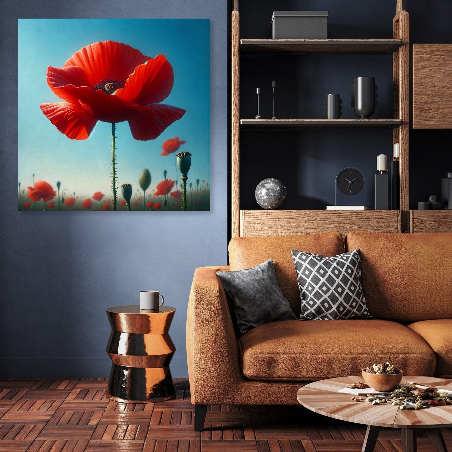 Elegance in Bloom Canvas