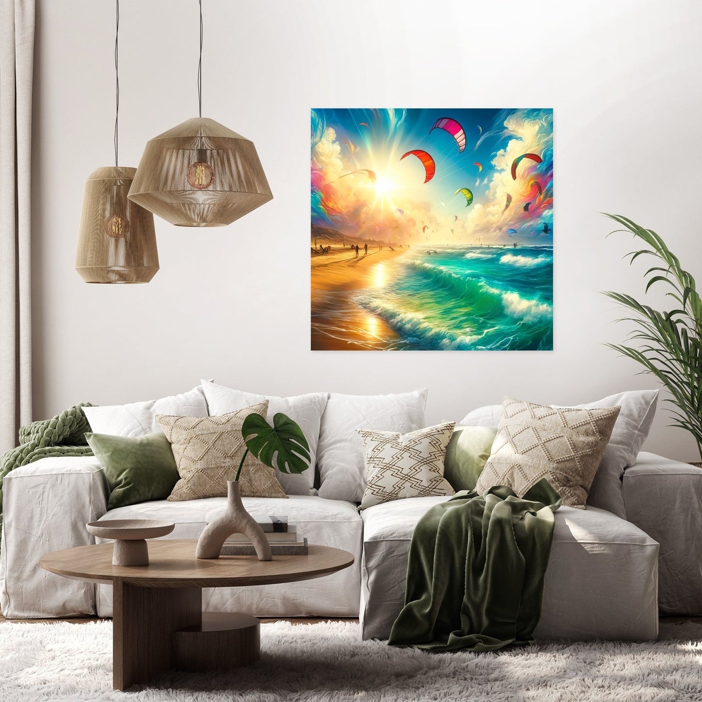 Summer Kitesurfing Bliss Canvas