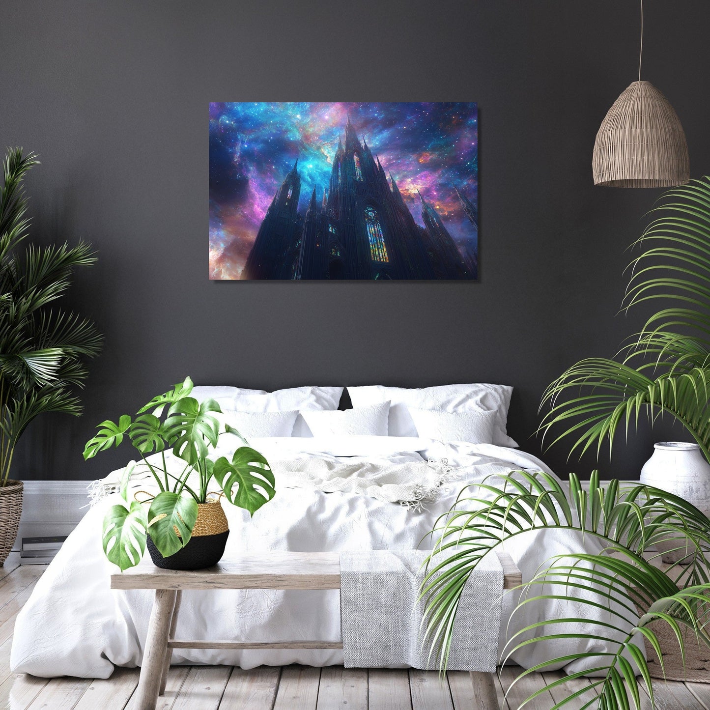 Celestial Cathedral Canvas