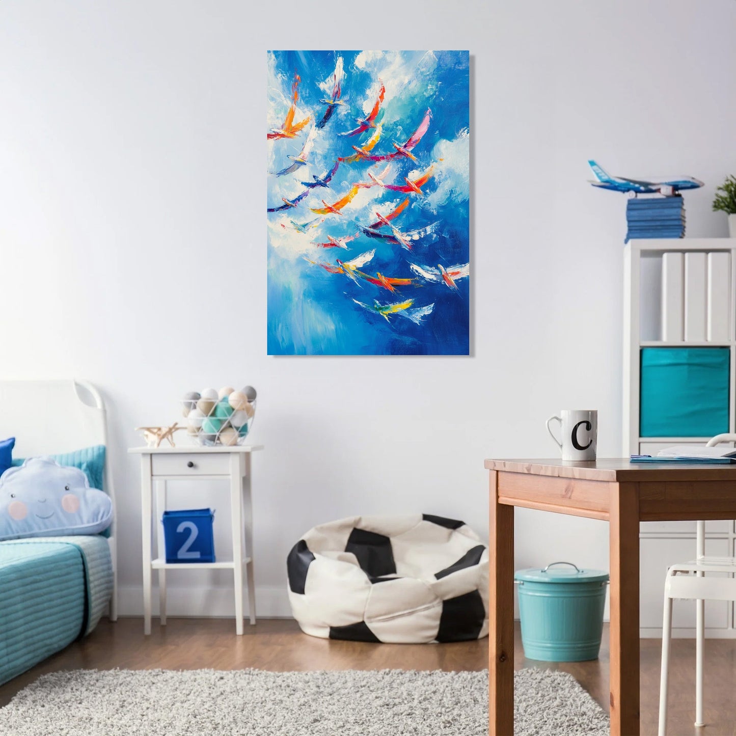 Sky Racer Canvas