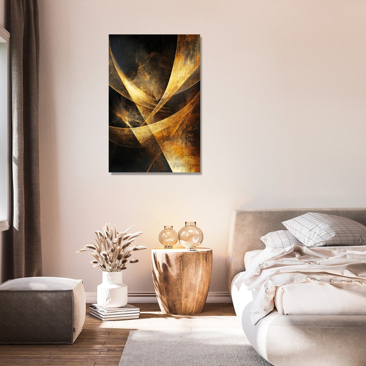 Golden Geometry Canvas