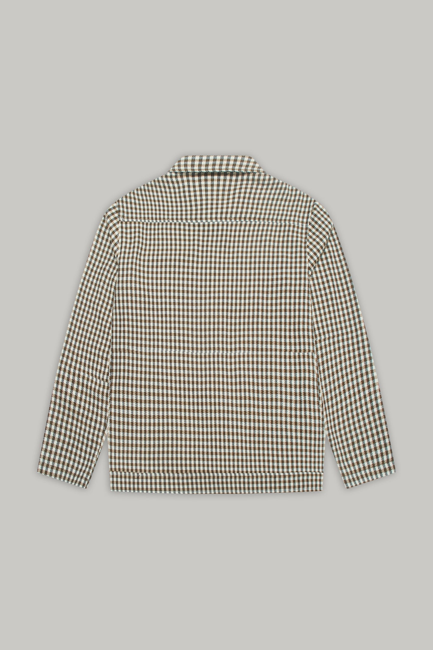Bart Overshirt - Tan Check Silvia