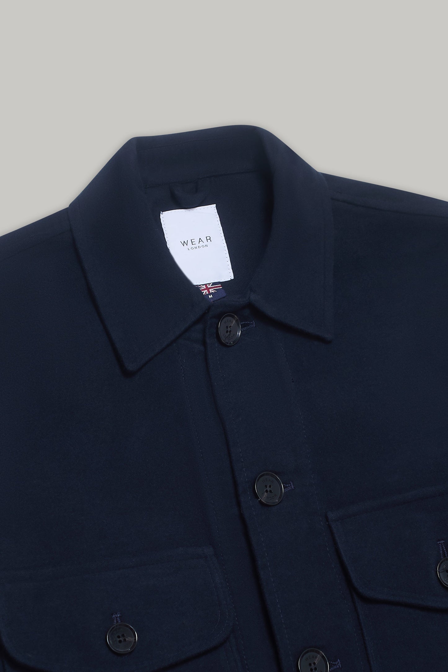Goring Jacket - Navy Moleskin