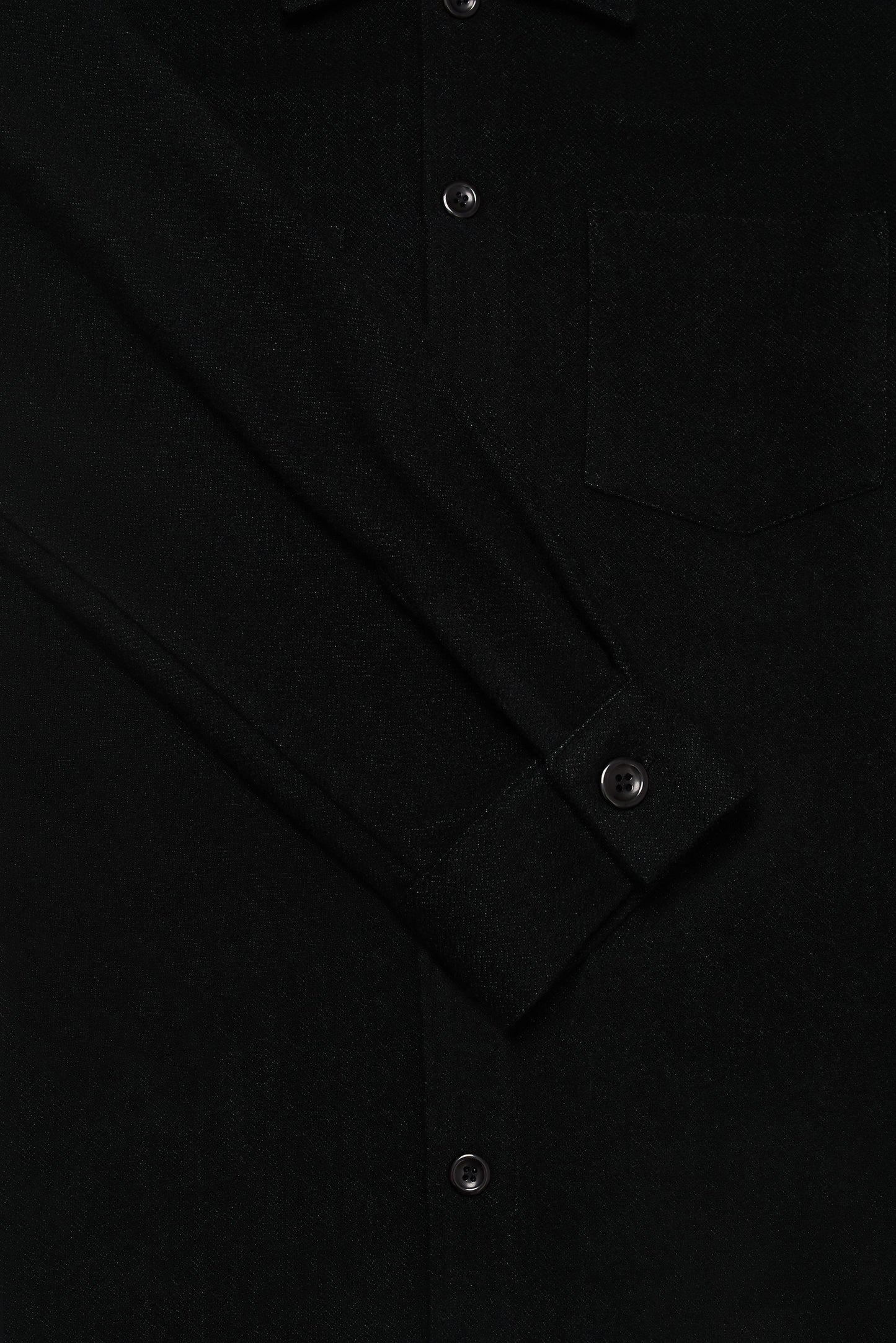 Bart Emilio Overshirt - Black
