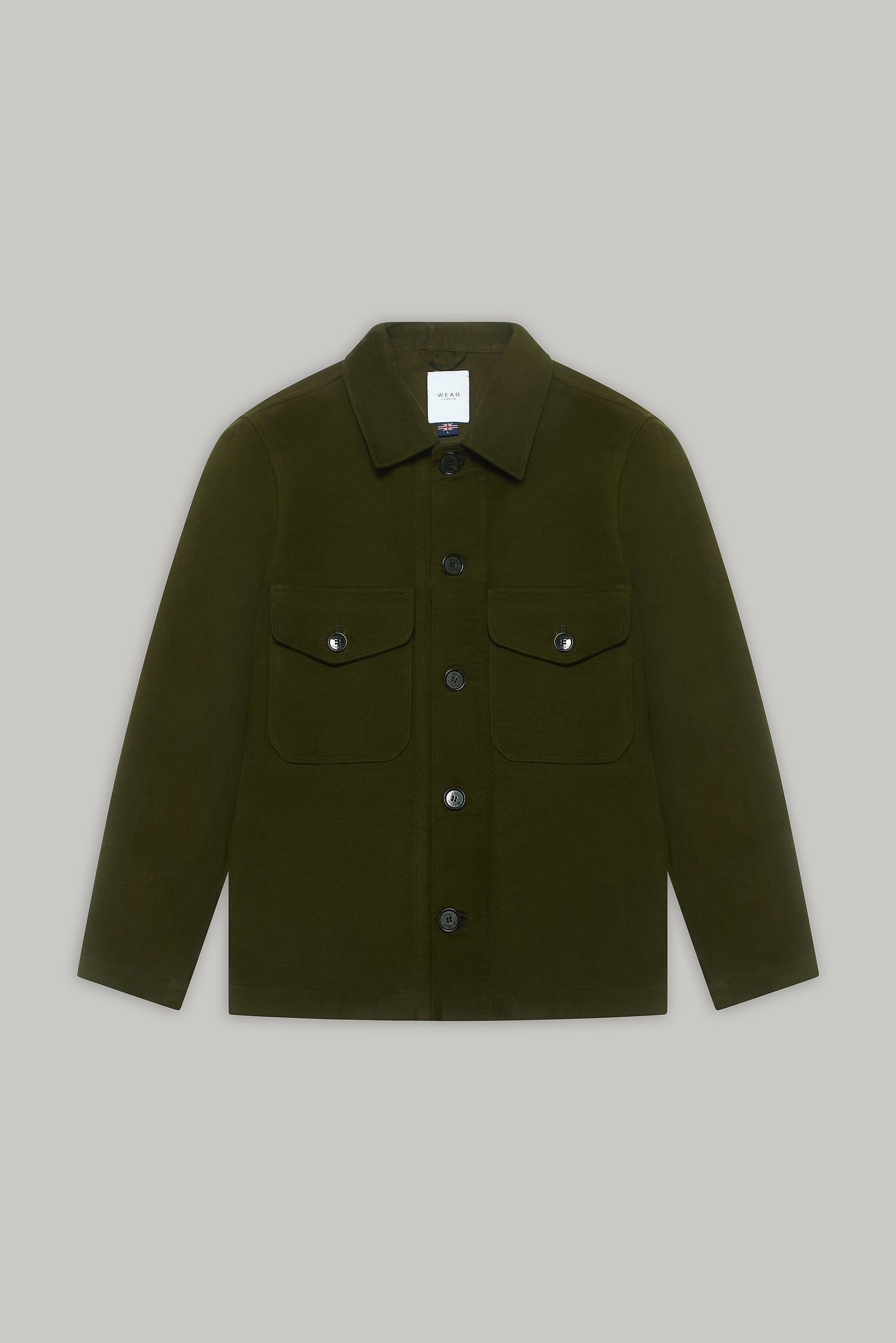 Goring Jacket - Olive Moleskin