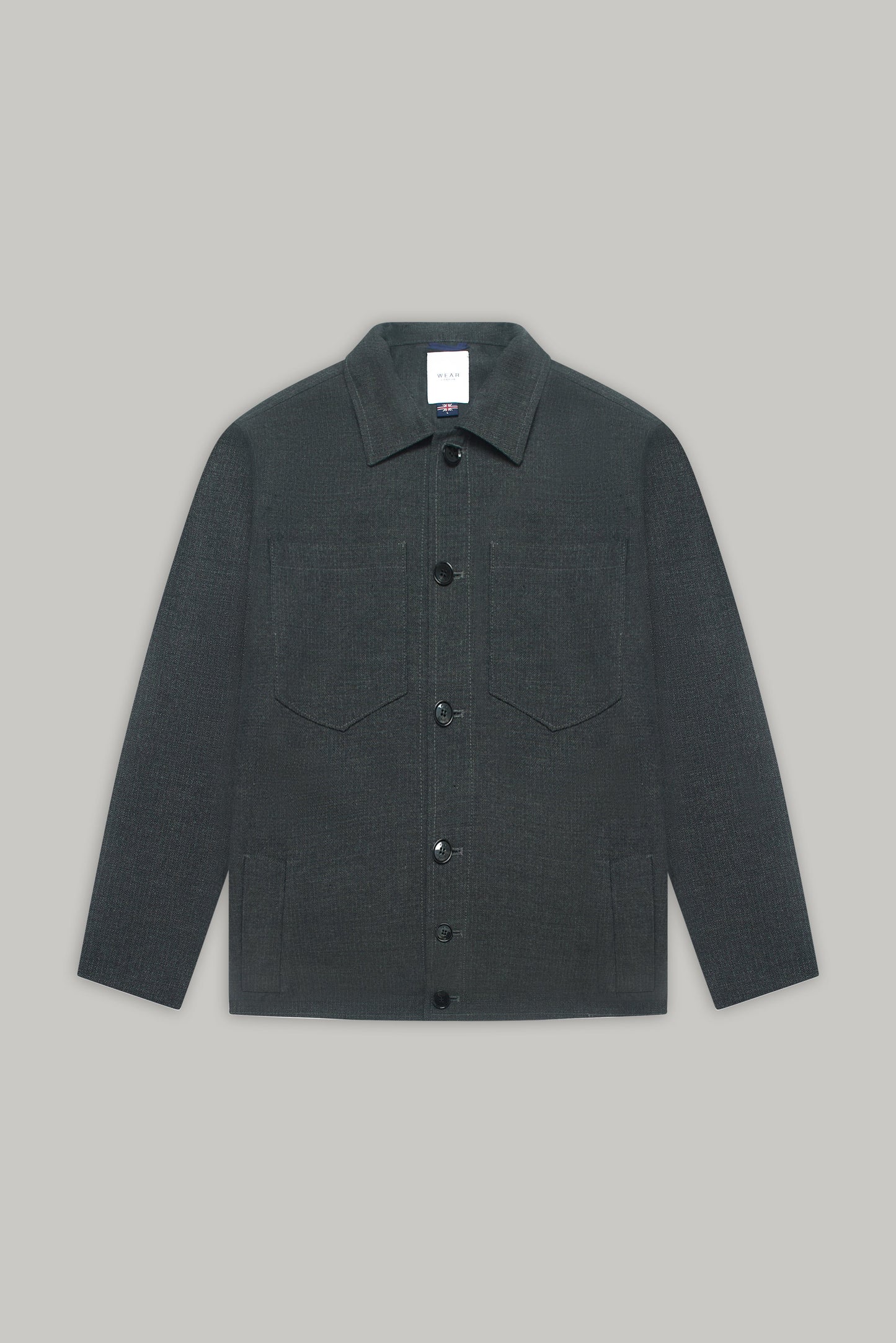 Turner Shacket - Grey Vigevano