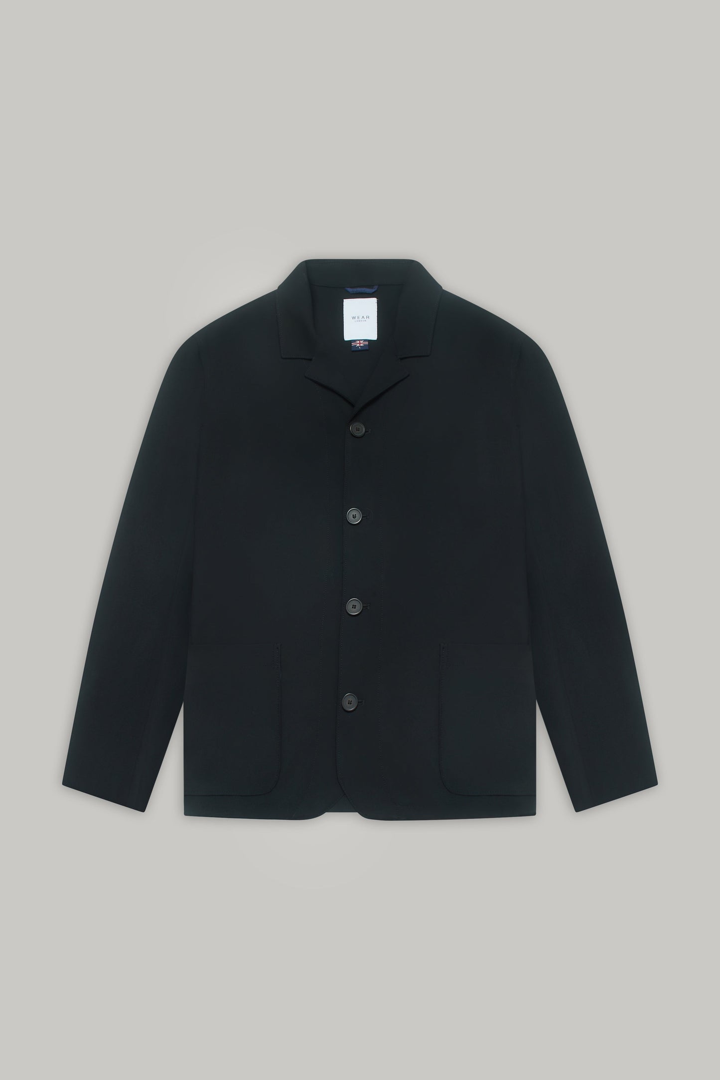 Tuxford Casual Blazer - Black Suiting