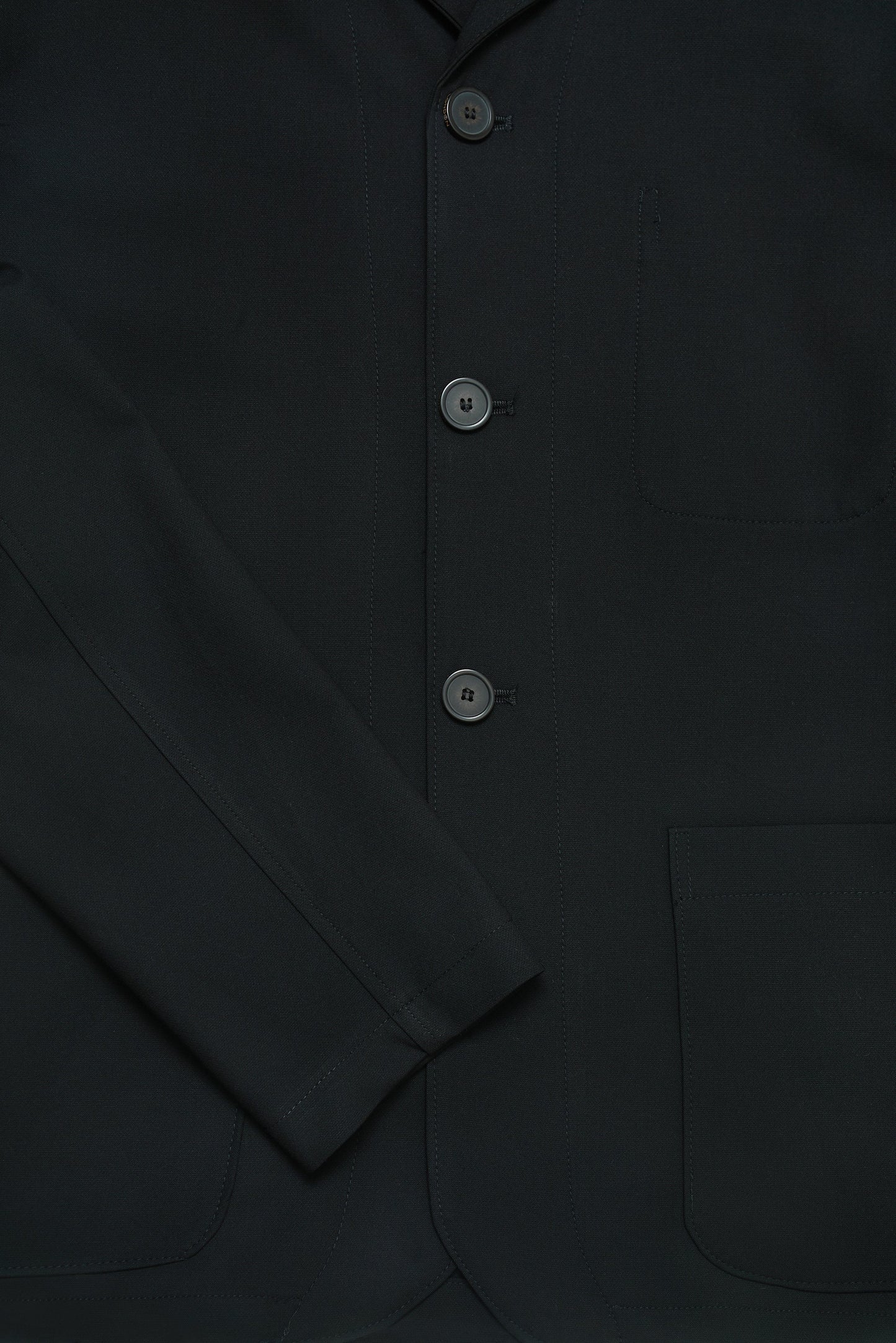 Tuxford Casual Blazer - Black Suiting