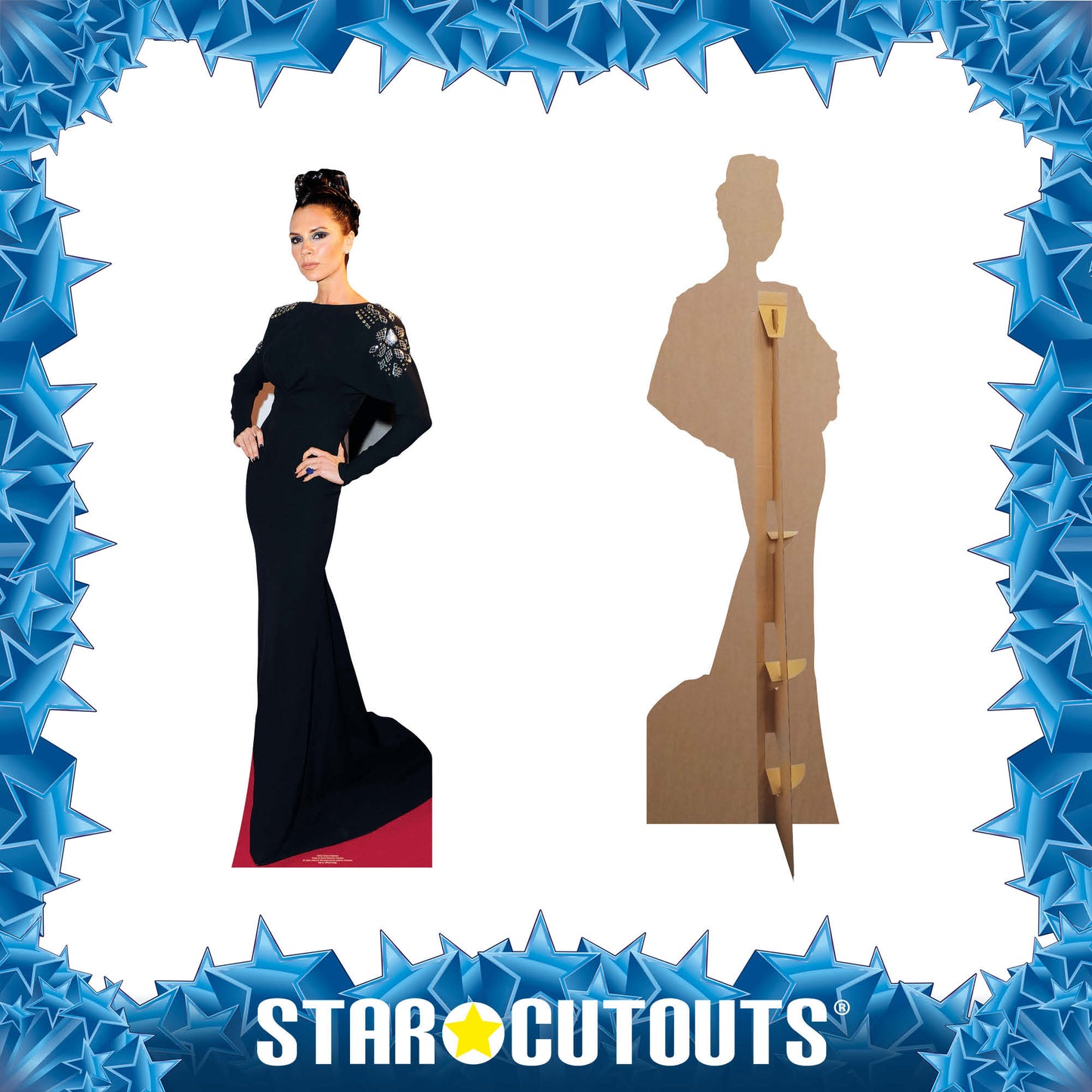 CS432 Victoria Beckham Height 170cm Lifesize Cardboard Cutout