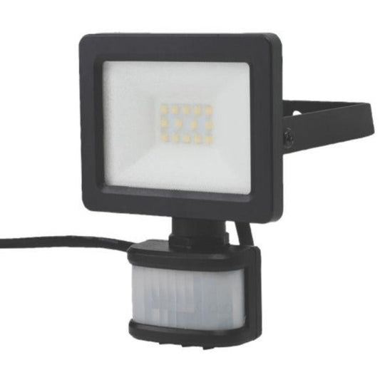 Outdoor Floodlight 10W LED Mains Wired Spotlight