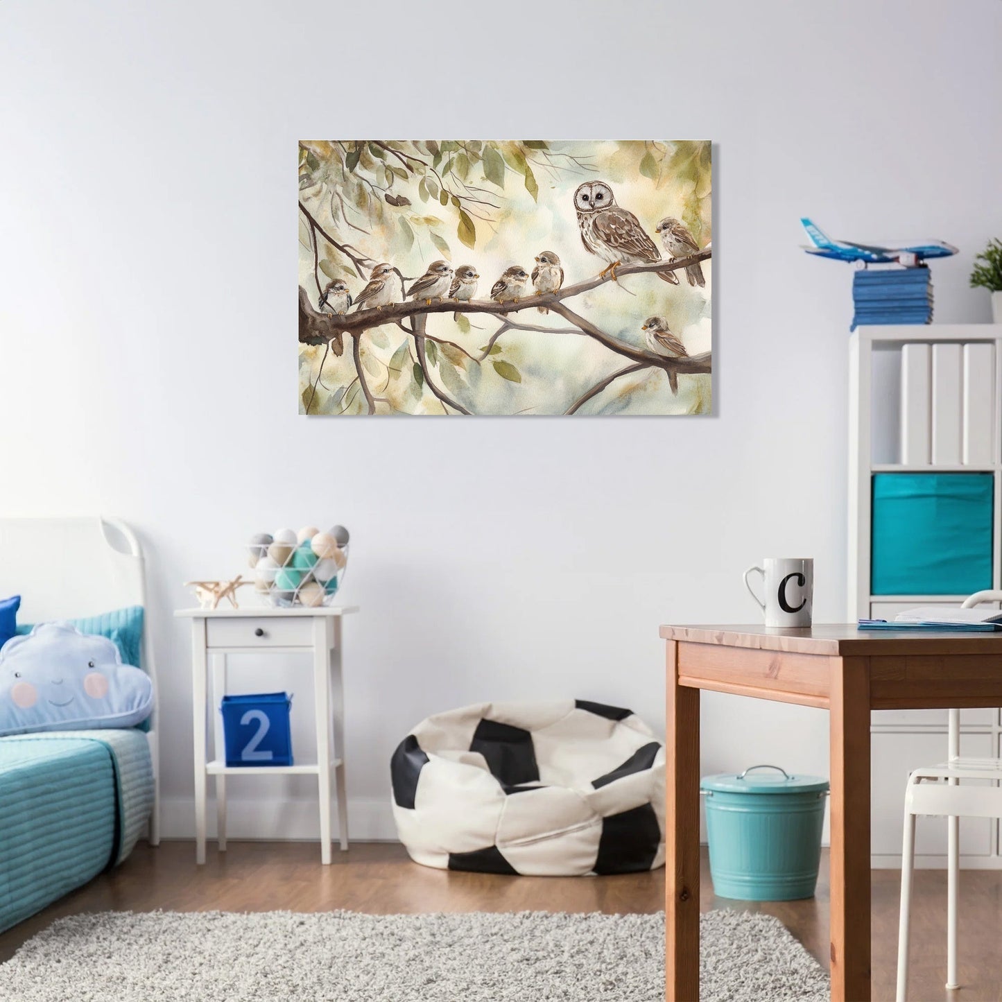 Feathered Beginnings Canvas