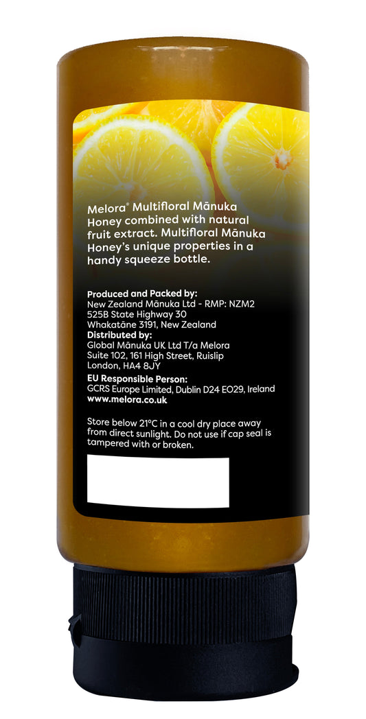 Mānuka Honey Squeeze Bottle 70+MGO Lemon