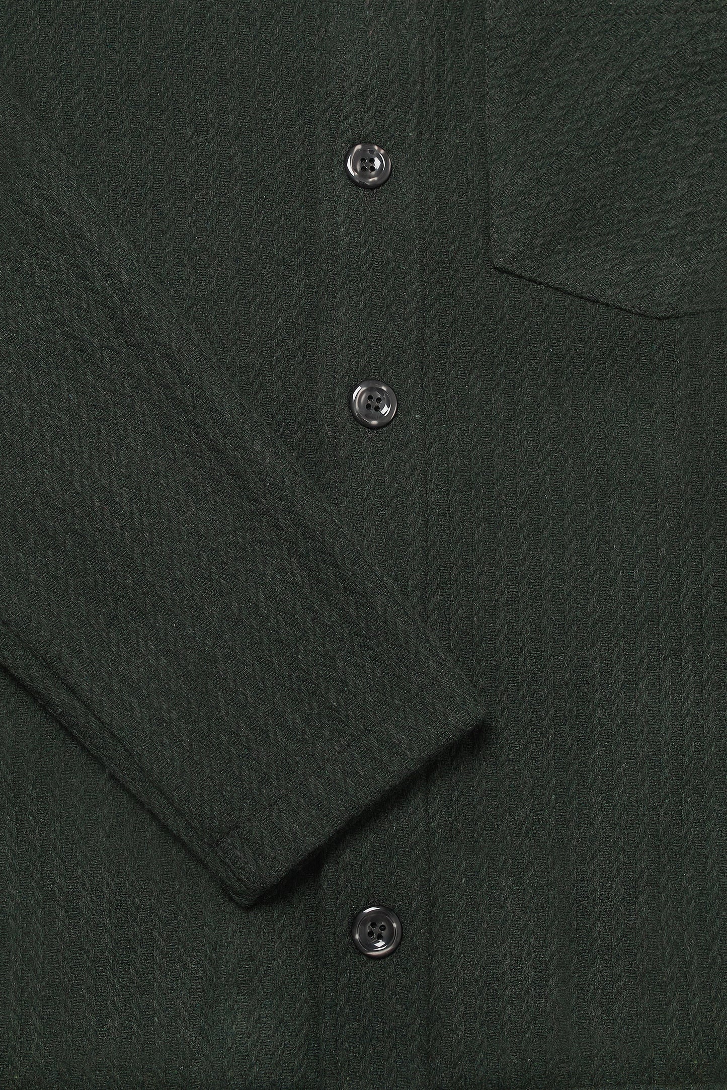 Theydon Overshirt - Olive Waffle