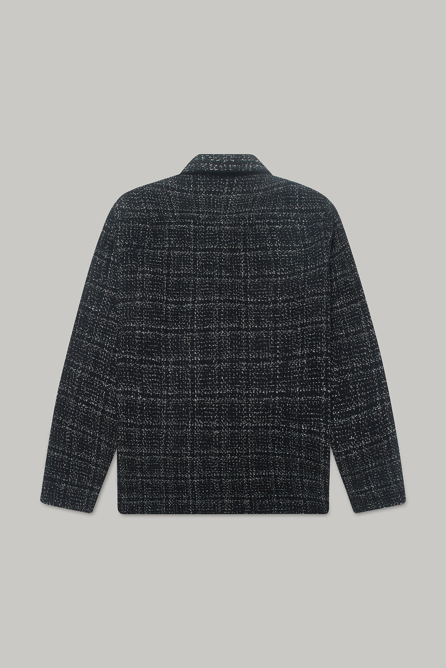 Theydon Frame Overshirt - Black / White