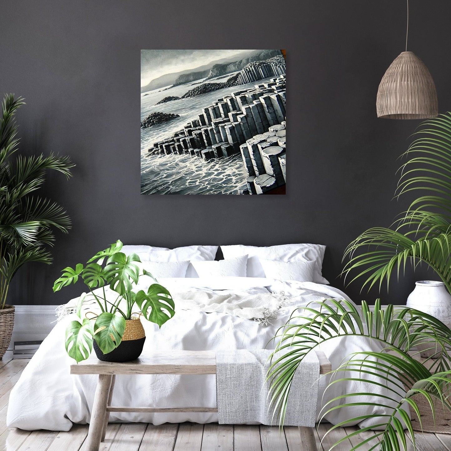 Basalt Columns Canvas